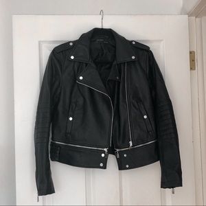 Zara Faux Leather Jacket